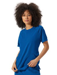 Jockey Ladies Comfort Crew Top - Main Image Royal