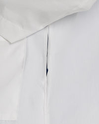 Landau Unisex 2-Pocket Full-Length Lab Coat 3178 -White-Sidepocket view