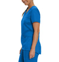 Landau ProFlex Women's 2-Pocket V-Neck Scrub Top 4168-sideview
