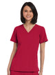 WOMEN'S V-NECK TOP Cherries Jubilee