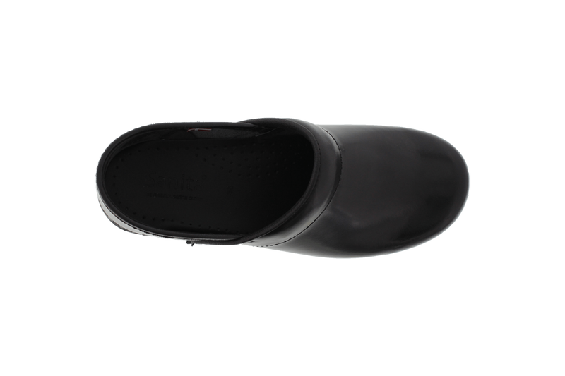 Sanita Men's Professional Cabrio Slip-Resistant Medical Clog Black Top