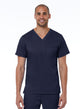 Men's Basic V-Neck Top Navy - Main