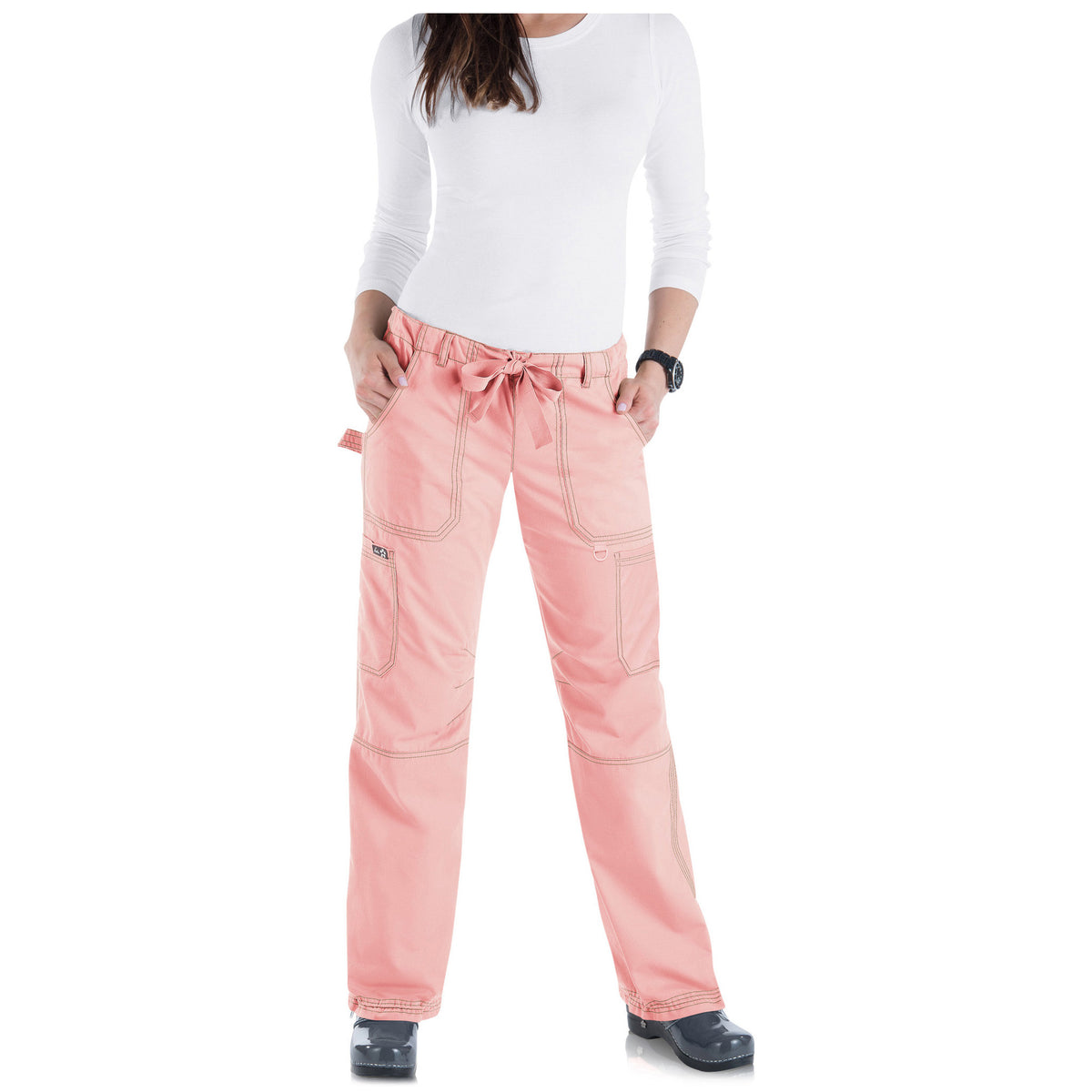 Koi Lindsey Cargo Pocket Pant Blush