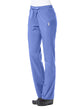 Sporty Mesh Panel Pant Ceil Blue