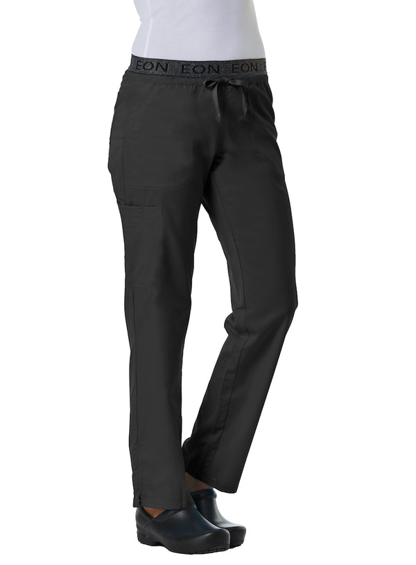 Waistband 7-Pocket Cargo Pant Black