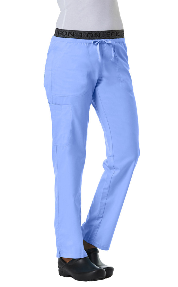Waistband 7-Pocket Cargo Pant Ceil Blue