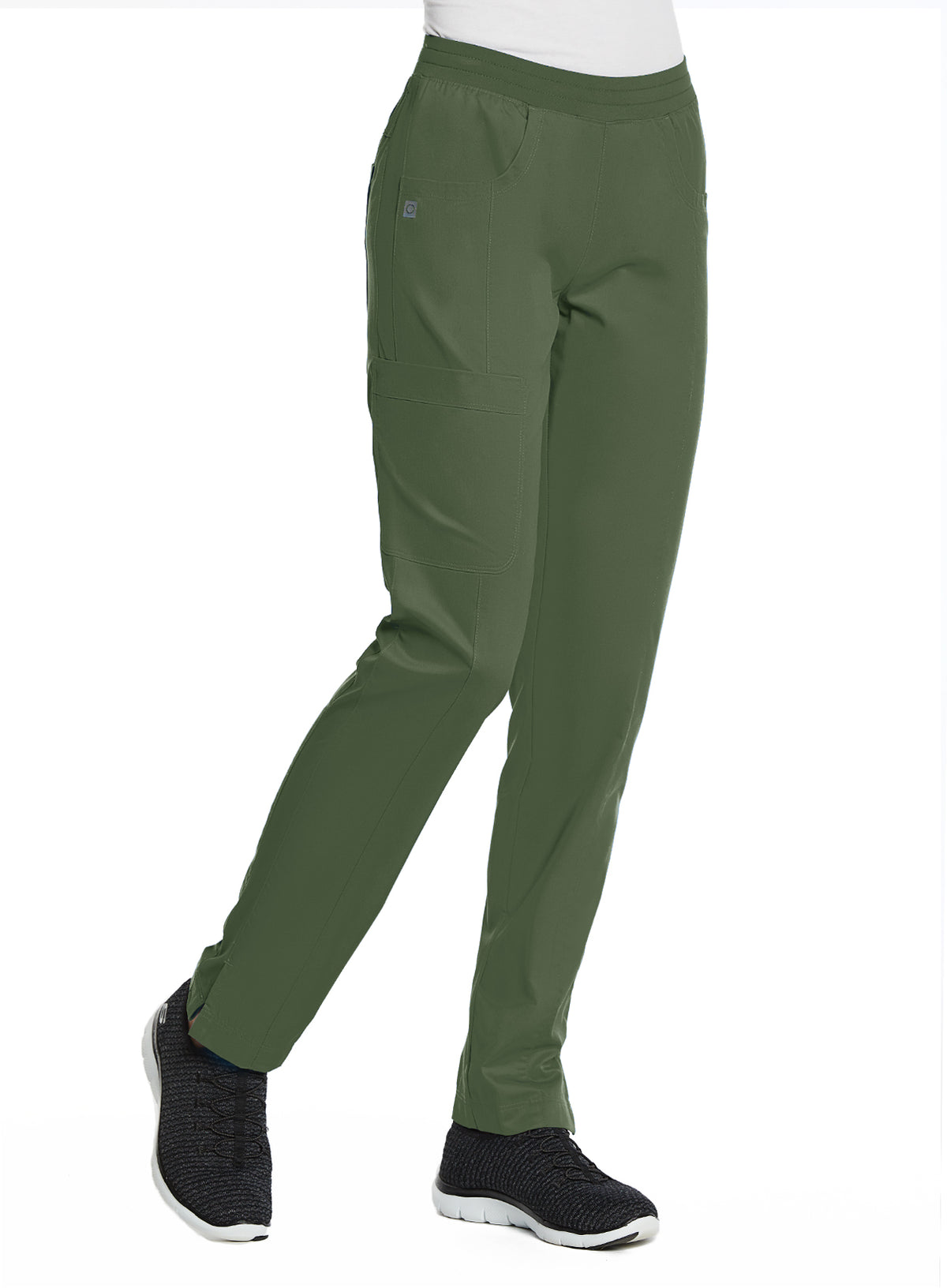 Sporty & Comfy Full Elastic Waist Pant Olive