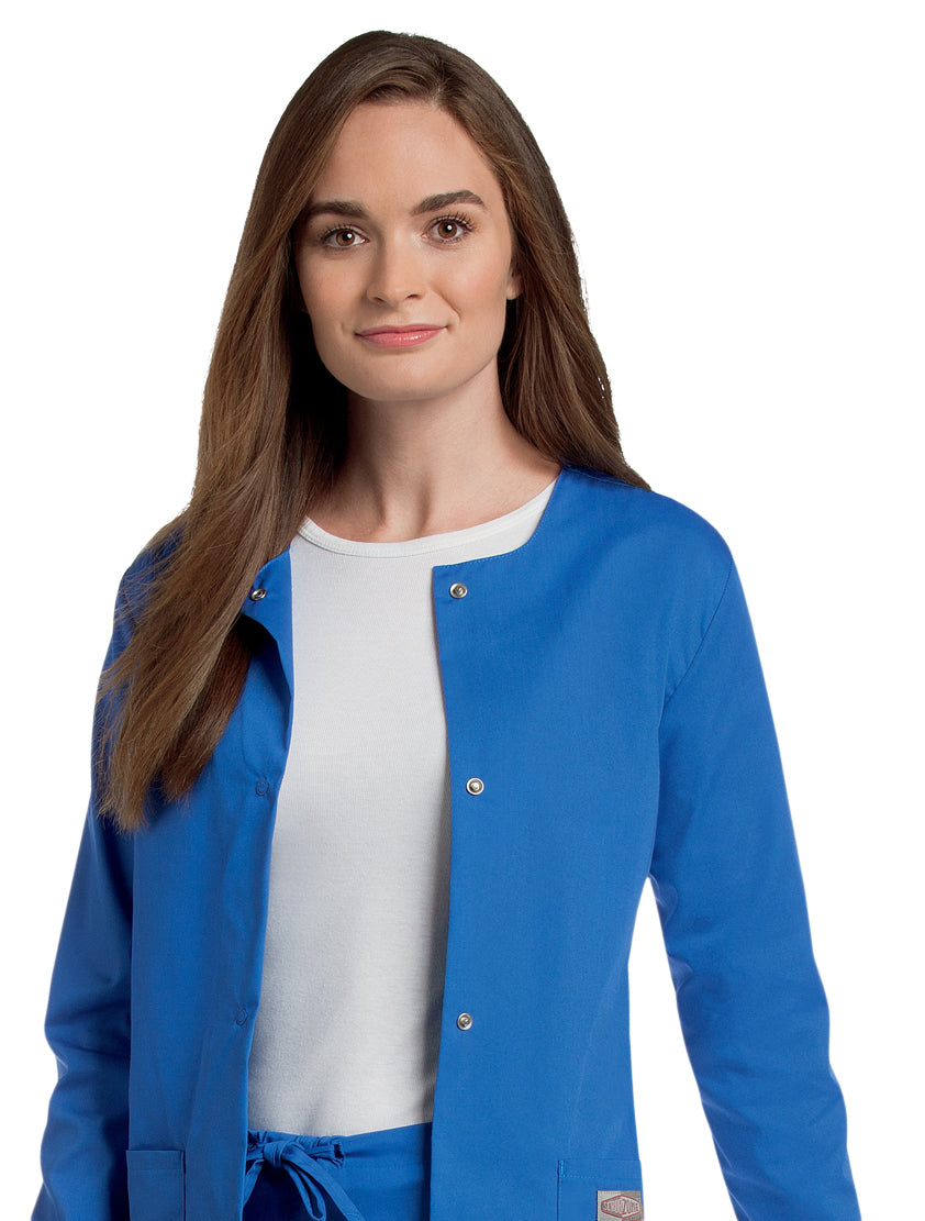 Landau Women's Warm-Up Jacket Main - Royal Blue