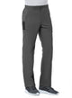 Men Half Elastic 8-Pocket Cargo Pant Charcoal