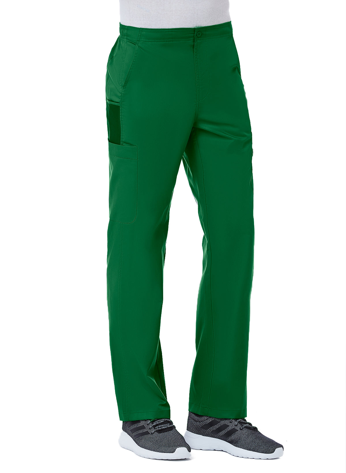 Men Half Elastic 8-Pocket Cargo Pant Hunter