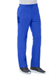 Men Half Elastic 8-Pocket Cargo Pant Royal Blue