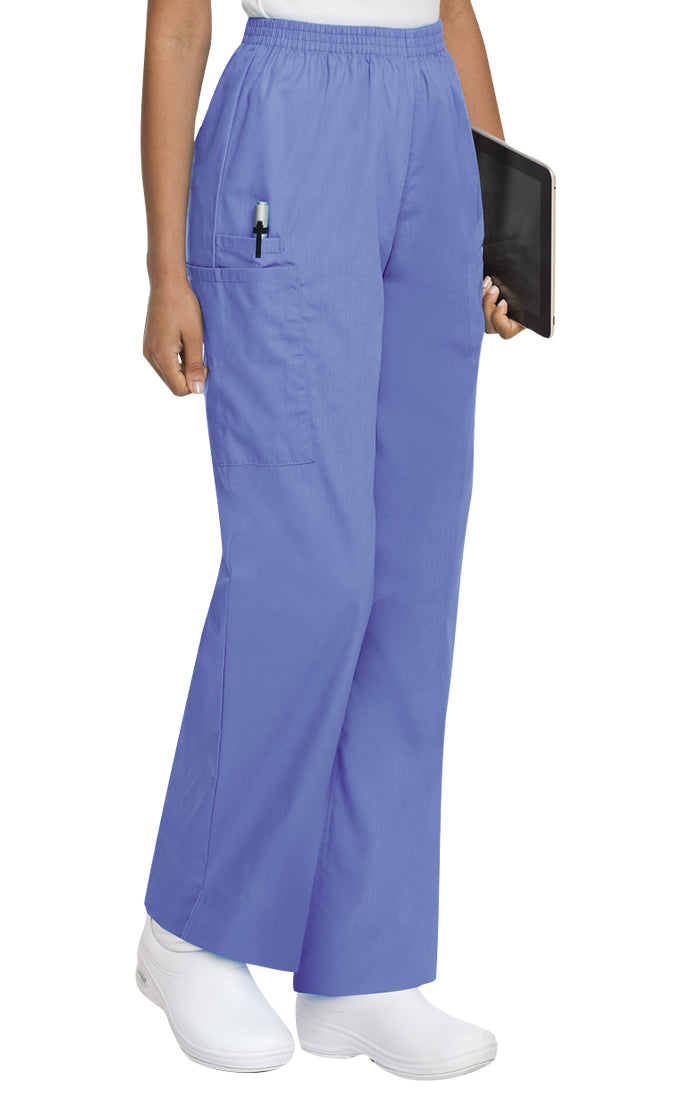 Landau Women's Cargo Pant Scrub Zone Ceil