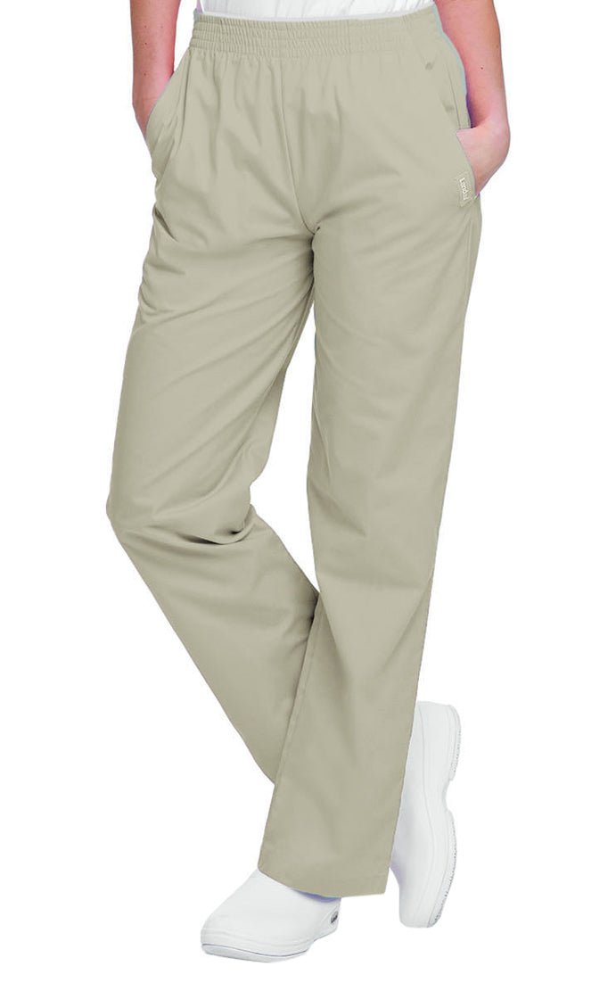 Landau Women's Classic Relaxed Pant Sandstone