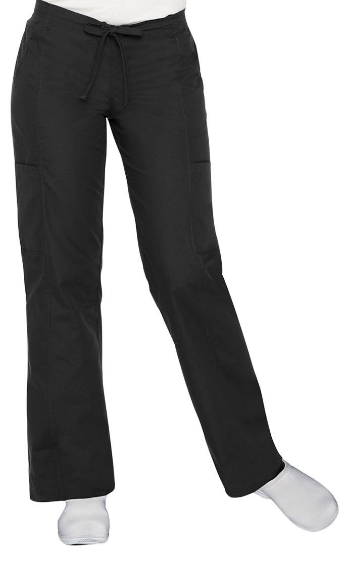 Landau Women's Modern Dual-Pocket Cargo Pant Black