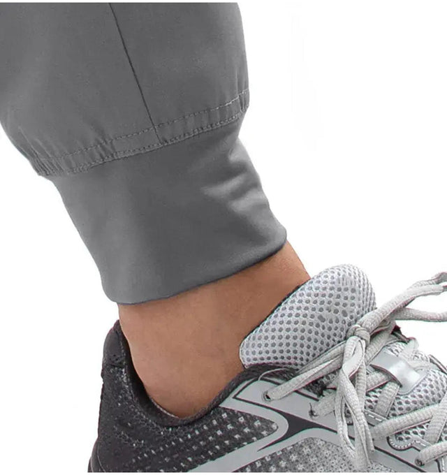 Men's Half Elastic Waistband Jogger Pant