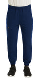 Full Elastic Waistband Jogger Pant Navy