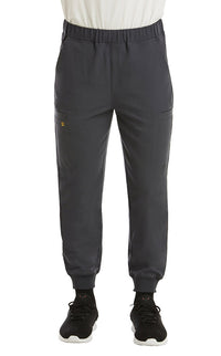 Full Elastic Waistband Jogger Pant Pewter