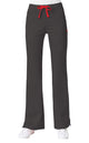 Maevn Women's "Blossom" Multi-Pocket Flare Pant Charcoal