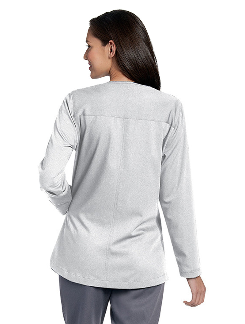 Urbane Women's Button Front Jacket Back