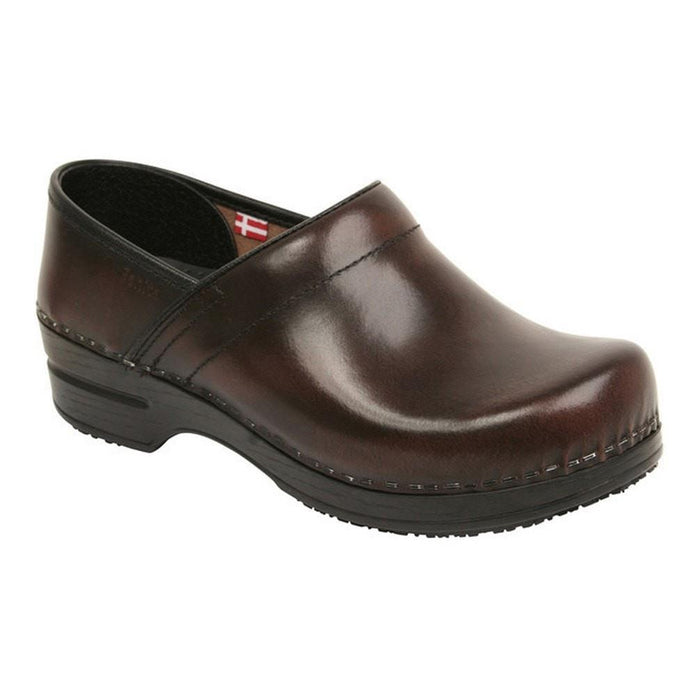 Sanita Men's Professional Cabrio Medical Clog brown - main