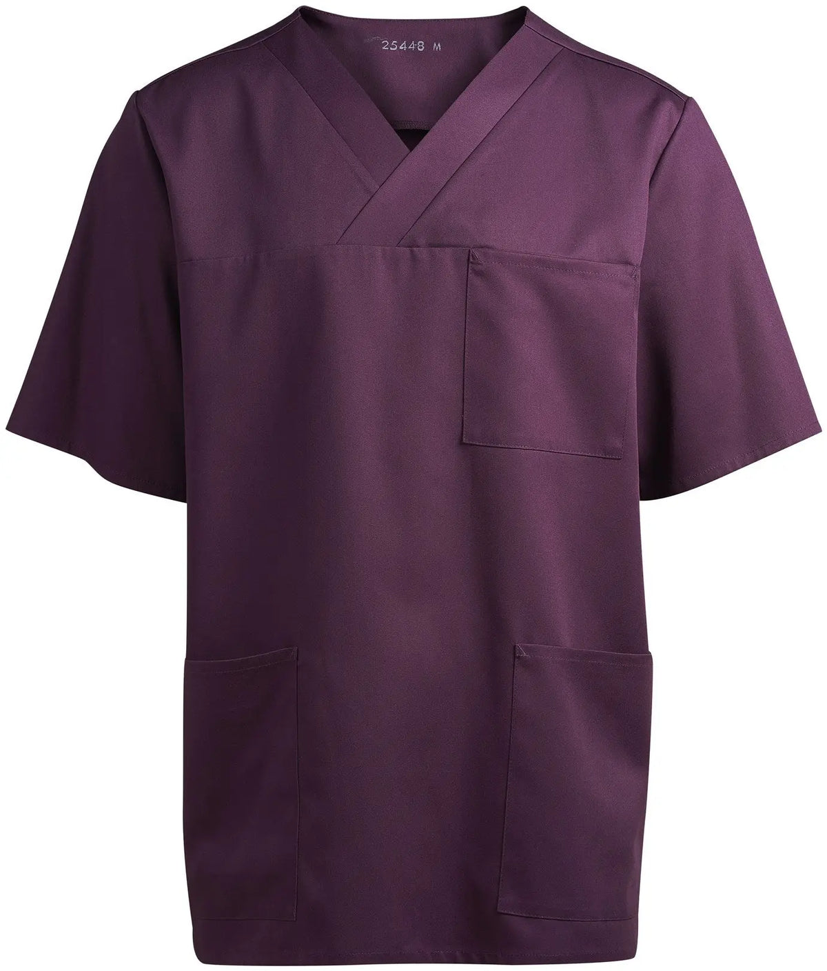 Kentaur Unisex Smock V-Neck Top Cassis