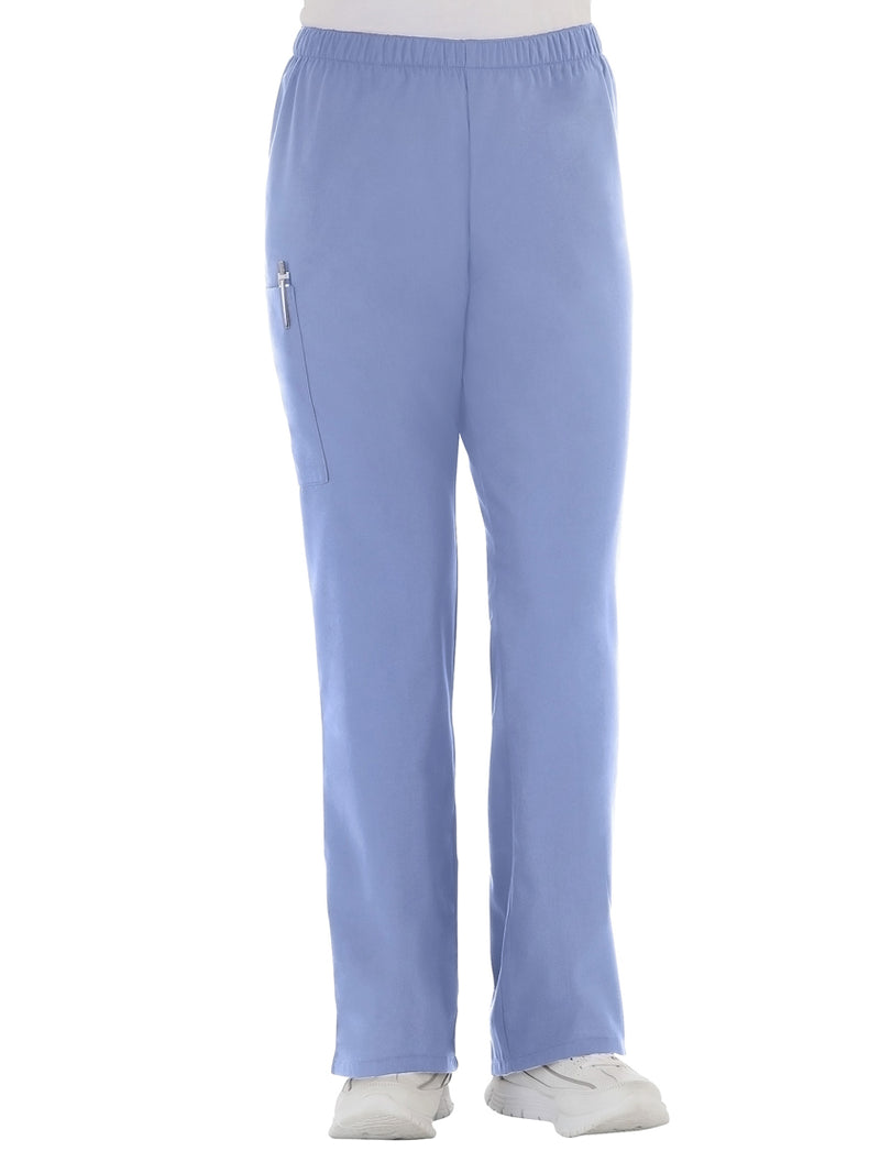 Fundamentals Ladies Cargo 2 Pocket Pant - Main Image Ceil Blue