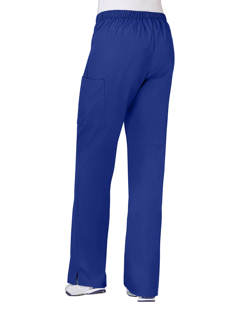 Fundamentals Ladies Cargo 2 Pocket Pant - Back Galaxy Blue