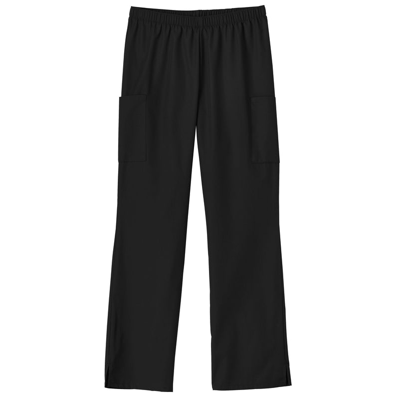 Fundamentals Ladies Cargo 2 Pocket Pant - Front Black