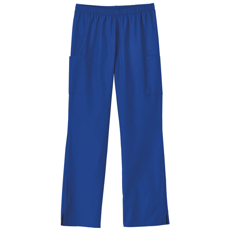 Fundamentals Ladies Cargo 2 Pocket Pant - Front Galaxy Blue