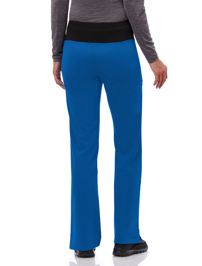 Buy Jockey Jockey Woman's Teal Blue Solid Yoga Pants at Redfynd