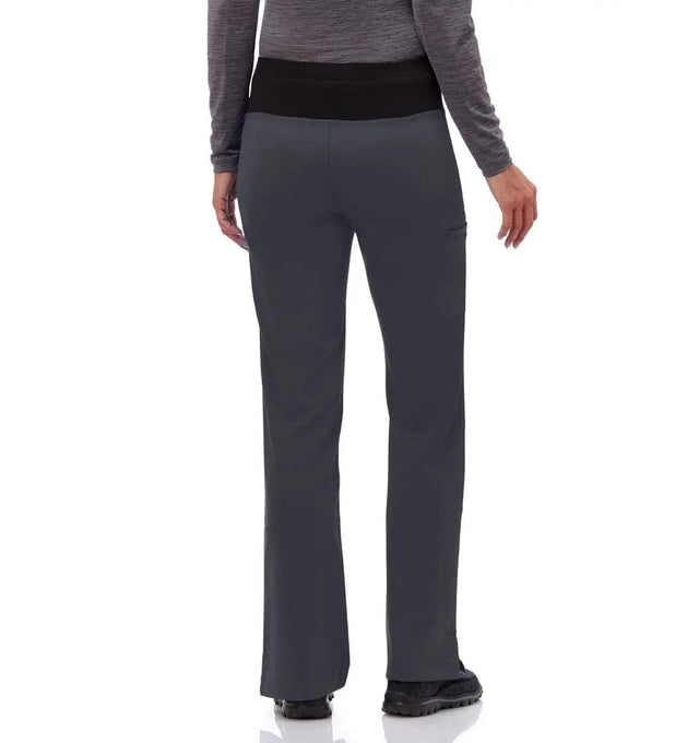 Jockey Ladies Soft Comfort Yoga Pant- Back Charcoal