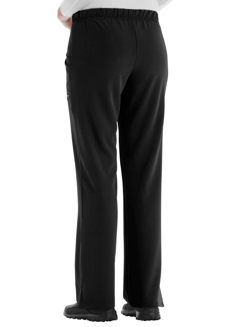 Jockey Ladies Extreme Comfy Pant in Petite & Tall Sizing - Back Black