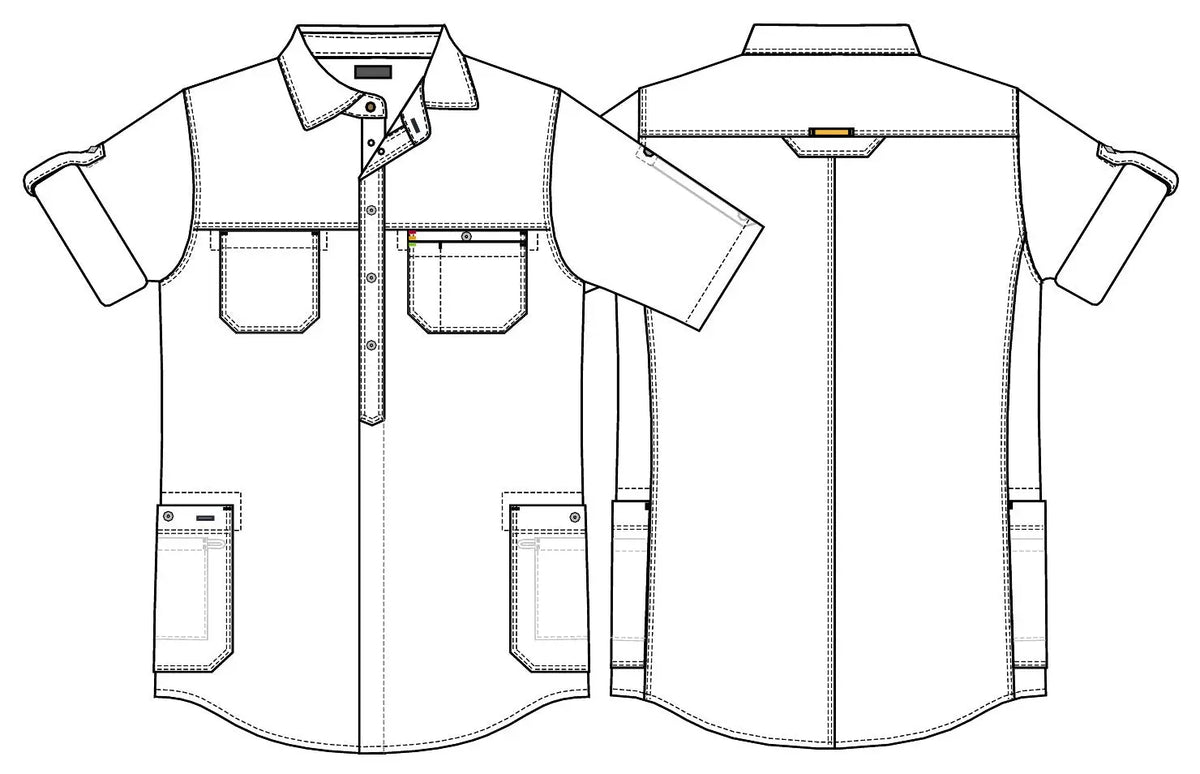 Kentaur Unisex Shirt Collar Sketch