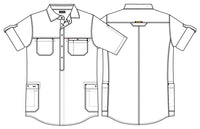 Kentaur Unisex Shirt Collar Sketch