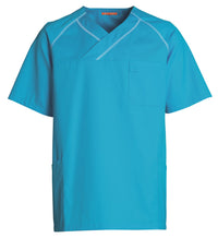 Kentaur Unisex Smock V-NeckTop Turquoise