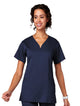 Meta Scrubs 15200 Ladies Ventral V Top New Navy-front