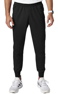 Meta Scrubs 15211 Men's Axis Jogger Pant Black - front