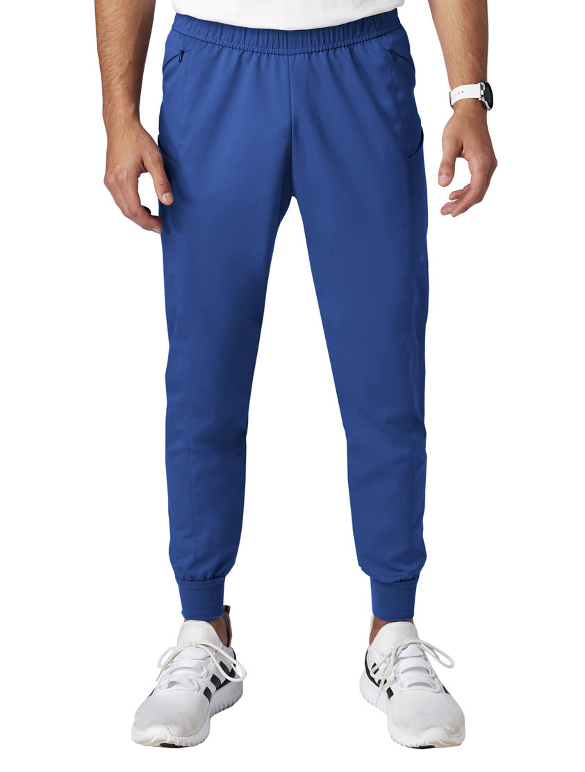 Meta Scrubs 15211 Men's Axis Jogger Pant Royal-front