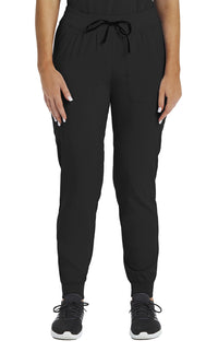 Knit Yoga Waistband Jogger Pant Black