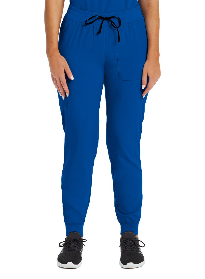 Knit Yoga Waistband Jogger Pant Royal Blue