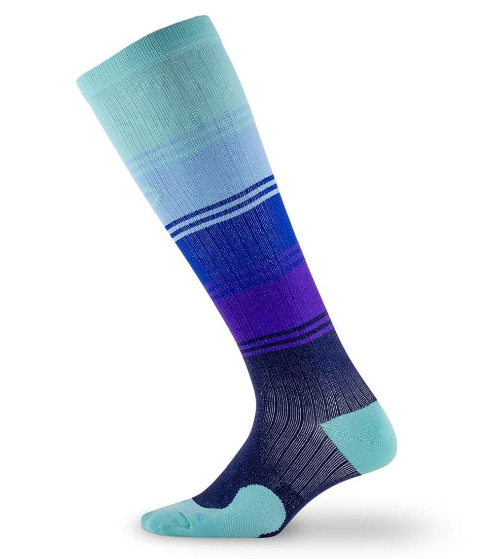 Marathon Minnesota Lakes Compression Socks- side left view