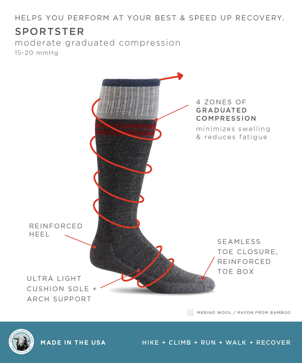 Sockwell Men's Sportster Compression Socks