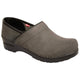 Sanita Men's Textured Oil Slip-Resistant Medical Clog - Grey