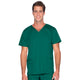 Landau ProFlex Men's 4-Pocket V-Neck Scrub Top 4253 -Hunter-frontview