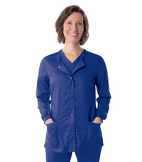 Landau ProFlex Women's Warm-Up Scrub Jacket 3038 -Galaxy-frontview