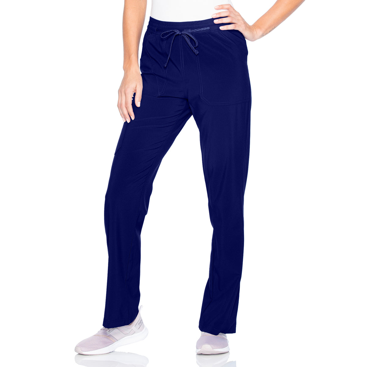 Urbane Performance Women's Straight-Leg Cargo Scrub Pants 9739 -True Navy