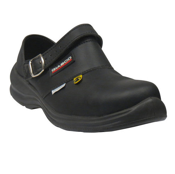 Giasco "Free" Semi Open-Back Leather Medical Shoe