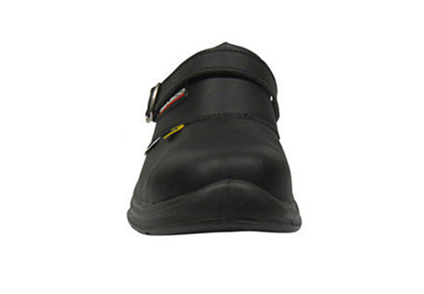 Giasco "Free" Semi Open-Back Leather Medical Shoe Front
