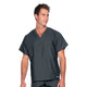 Landau Essentials Unisex 1-Pocket V-Neck Scrub Top 7502 -Graphite