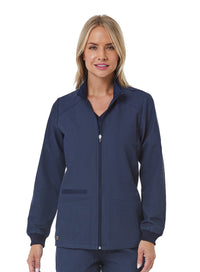 Comfy Warm-Up Jacket Heather Navy main